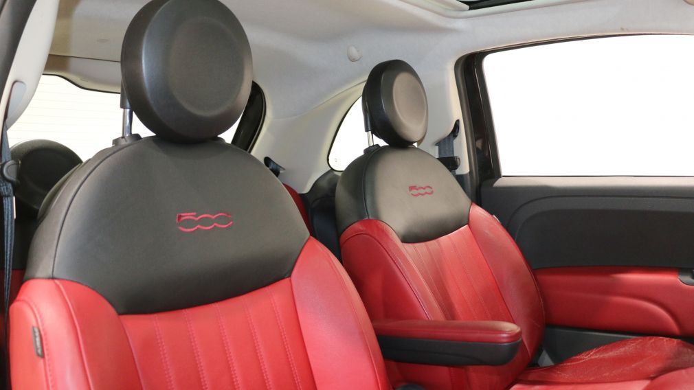 2012 Fiat 500 LOUNGE CUIR TOIT PANO MAGS BLUETOOTH #20