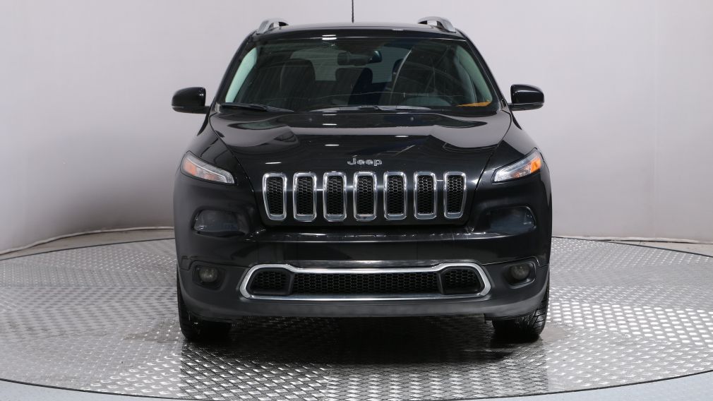 2016 Jeep Cherokee LIMITED V6 4WD CUIR TOIT NAVIGATION GR REMORQUAGE #2