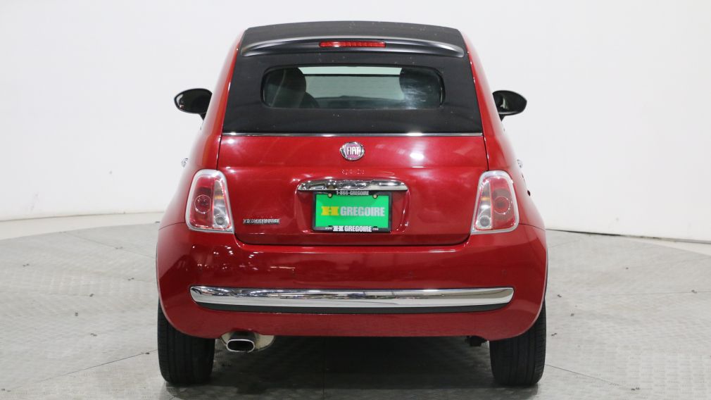 2012 Fiat 500 Lounge MANUELLE CUIR AC GR ELECT MAGS BLUETOOTH #6