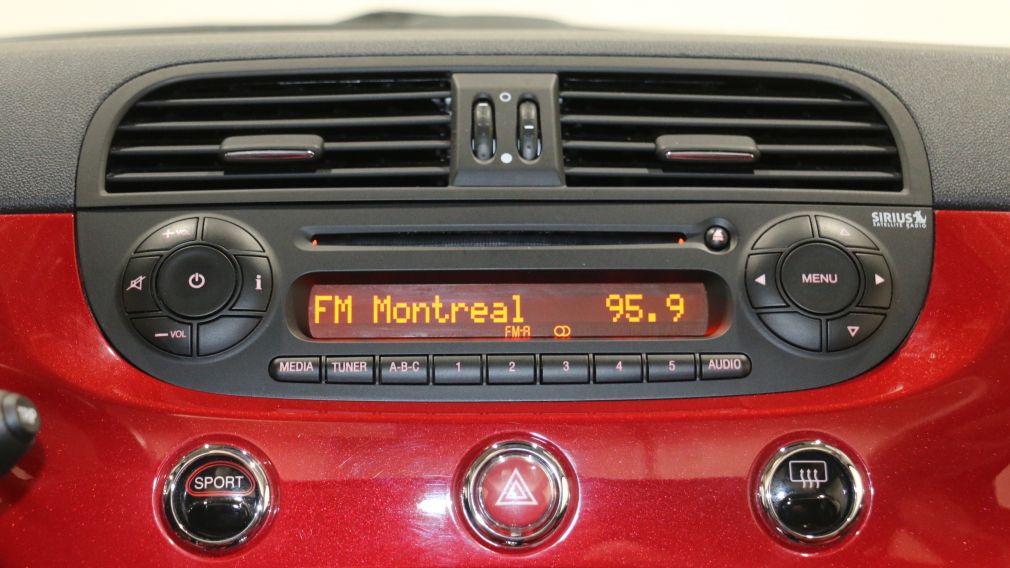 2012 Fiat 500 Lounge MANUELLE CUIR AC GR ELECT MAGS BLUETOOTH #15