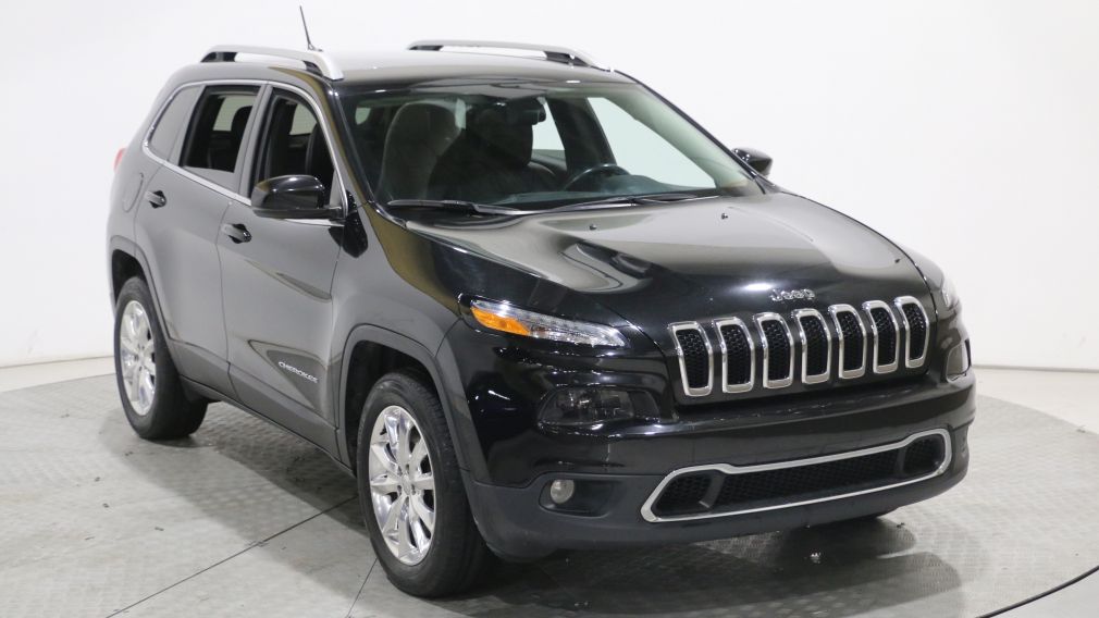 2015 Jeep Cherokee Limited 4WD AUTO CUIR MAGS NAVI BLUETOOTH CAMERA #0