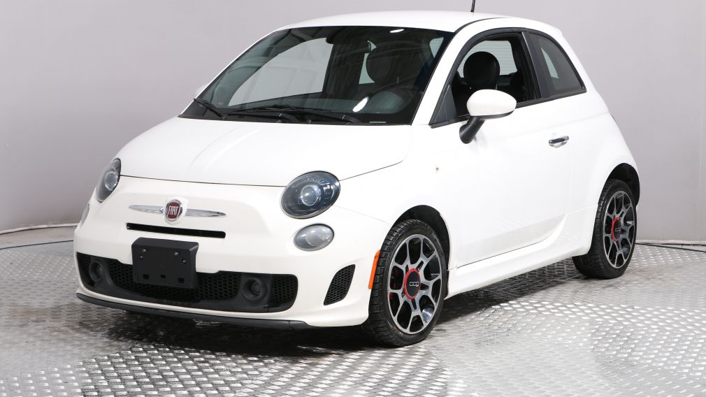 2014 Fiat 500 SPORT TURBO CUIR A/C GR ELECT MAGS BLUETOOTH #2