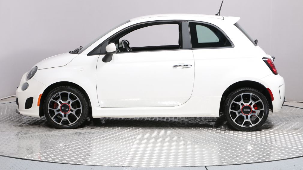 2014 Fiat 500 SPORT TURBO CUIR A/C GR ELECT MAGS BLUETOOTH #3