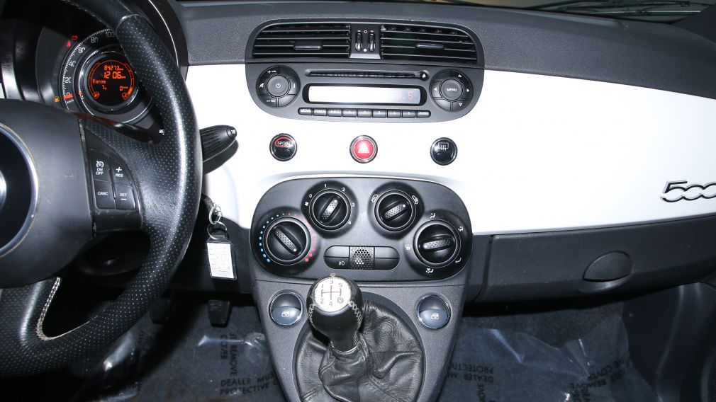 2014 Fiat 500 SPORT TURBO CUIR A/C GR ELECT MAGS BLUETOOTH #14