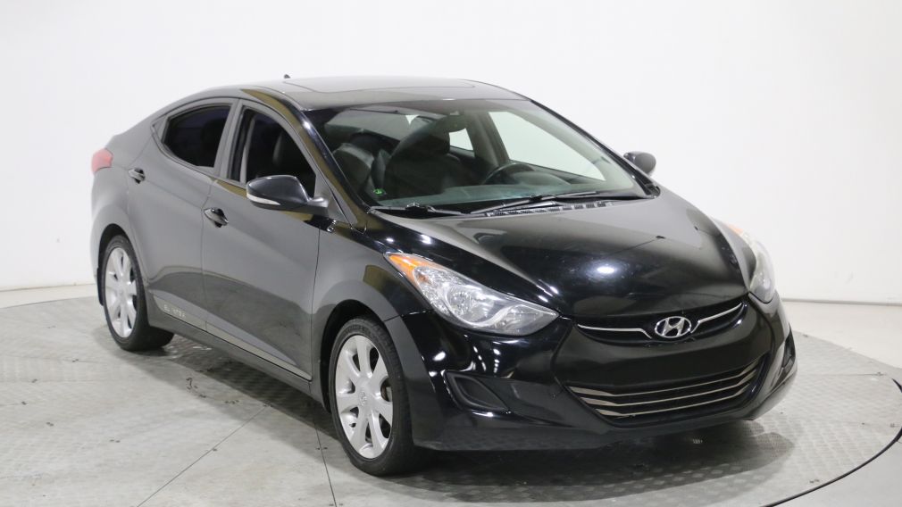 2013 Hyundai Elantra Limited AUTO AC GR ELECT CUIR MAGS TOIT BLUETOOTH #0