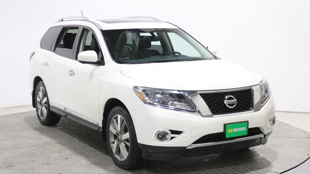 2014 Nissan Pathfinder PLATINUM AWD CUIR TOIT NAVIGATION DVD MAGS #0