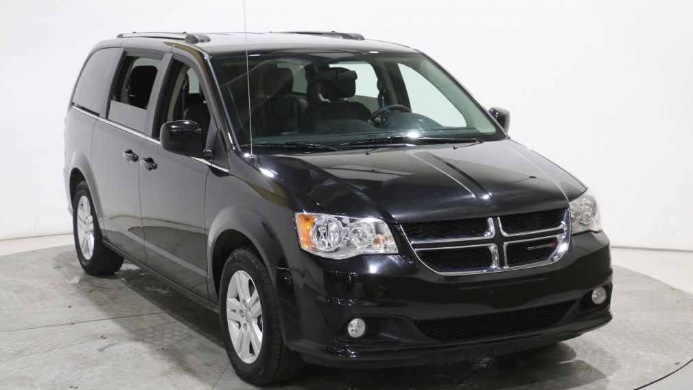 2018 Dodge GR Caravan Crew Plus STOW’N GO A/C GR ELECT CUIR MAGS CAMERA #0