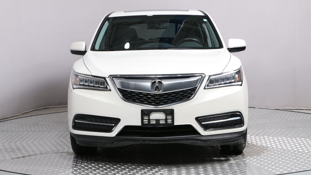 2015 Acura MDX Nav Pkg AWD CUIR TOIT NAVIGATION CAMÉRA RECUL #2