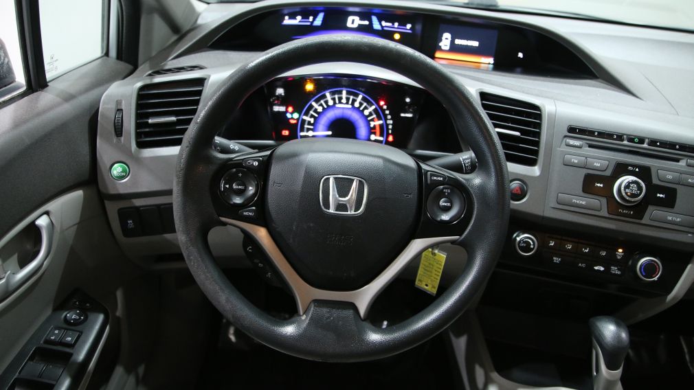 2012 Honda Civic LX AUTO A/C GR ELECT BLUETOOTH #10