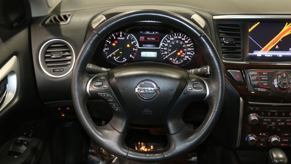 2015 Nissan Pathfinder PLATINUM 4WD CUIR TOIT PANO NAVIGATION DVD #16
