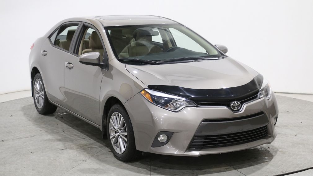 2015 Toyota Corolla LE AUTO AC GR ELECT MAGS BLUETOOTH CAMERA TOIT #0