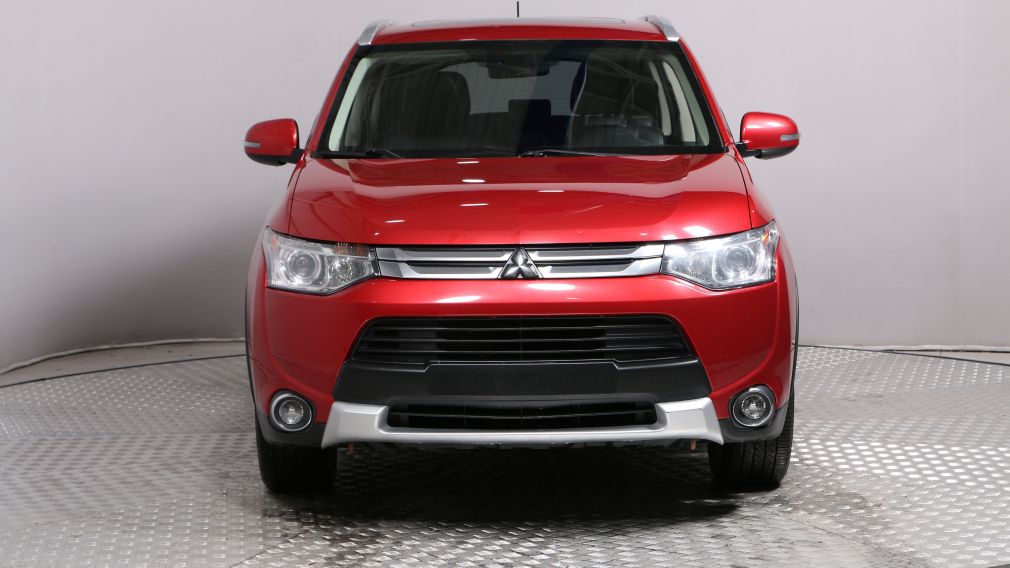 2015 Mitsubishi Outlander GT AWD CUIR TOIT MAGS 7 PASSAGERS #1