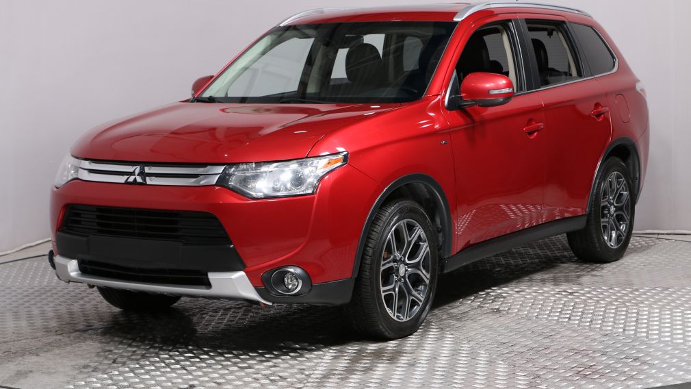 2015 Mitsubishi Outlander GT AWD CUIR TOIT MAGS 7 PASSAGERS #2