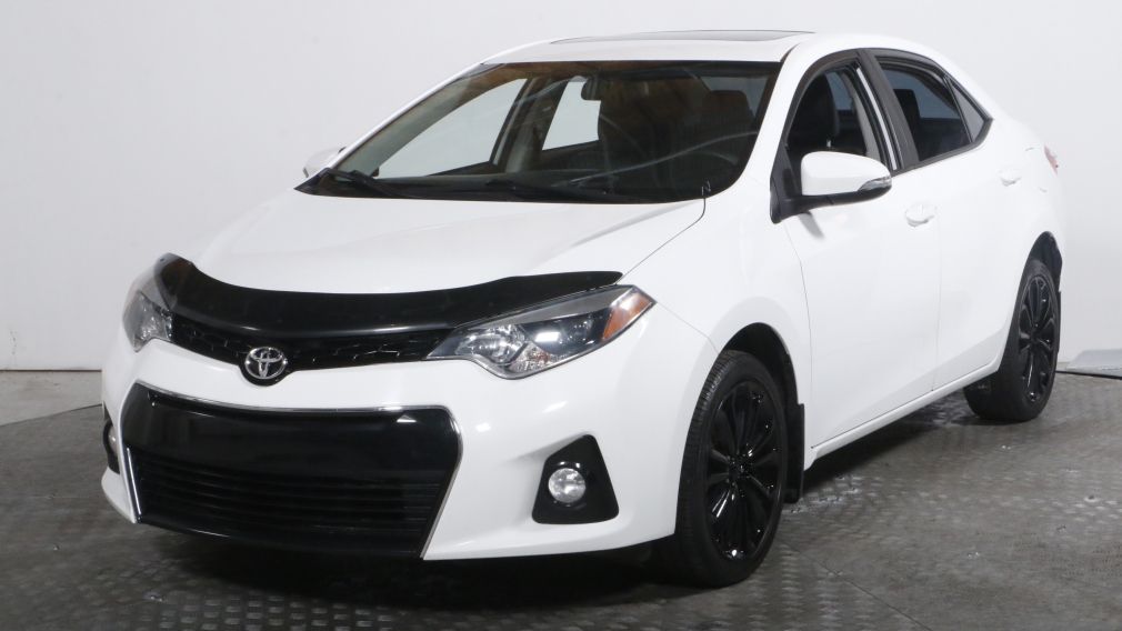 2015 Toyota Corolla S  MAGS CUIR/TISS BLUETOOTH CAMERA RECUL TOIT #3