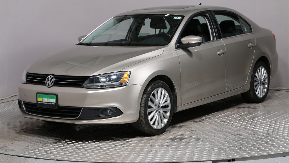 2012 Volkswagen Jetta Highline AUTO A/C CUIR TOIT MAGS BLUETOOTH #2