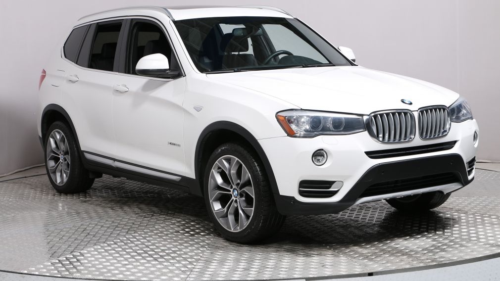 2015 BMW X3 xDrive28i AWD CUIR TOIT NAV MAGS BLUETOOTH CAM REC #0