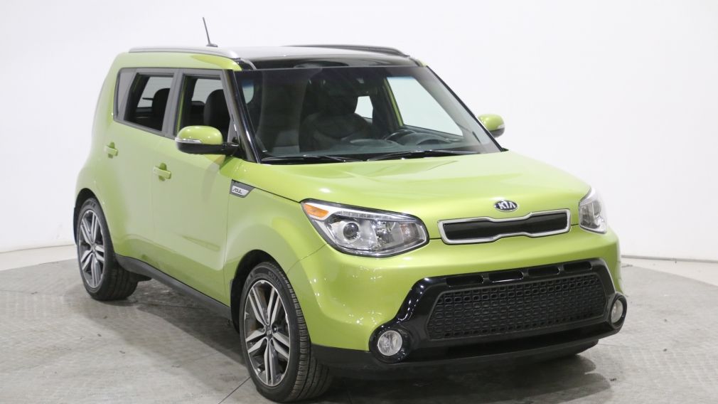 2015 Kia Soul SX Luxury CUIR TOIT NAV MAGS BLUETOOTH CAM RECUL #0