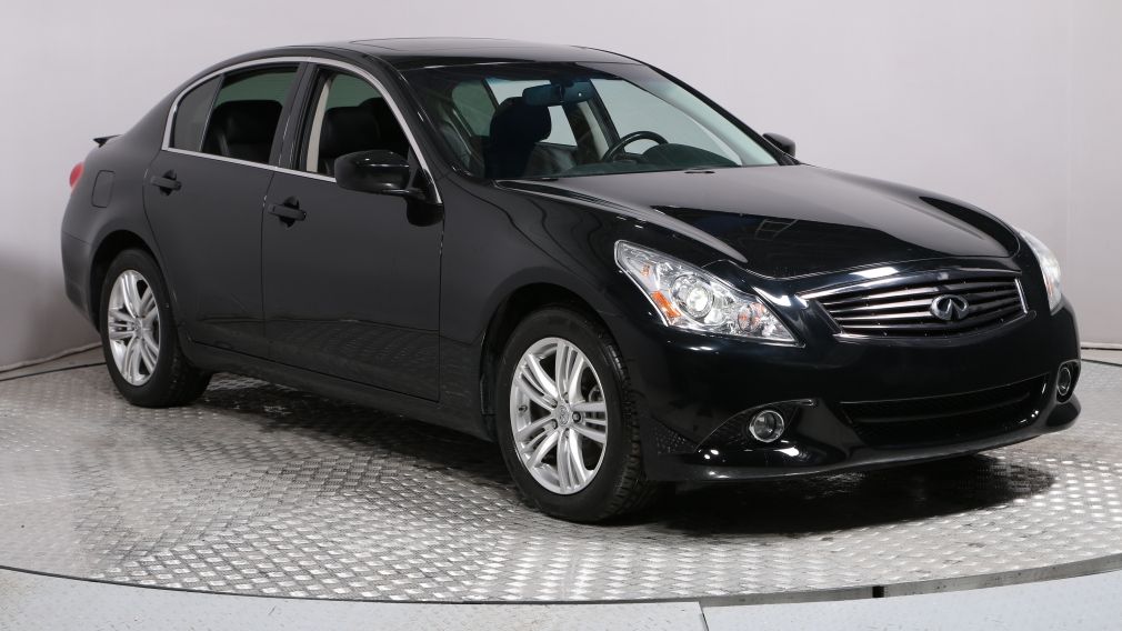 2013 Infiniti G37 Luxury AWD CUIR TOIT MAGS BLUETOOTH CAM RECUL #0