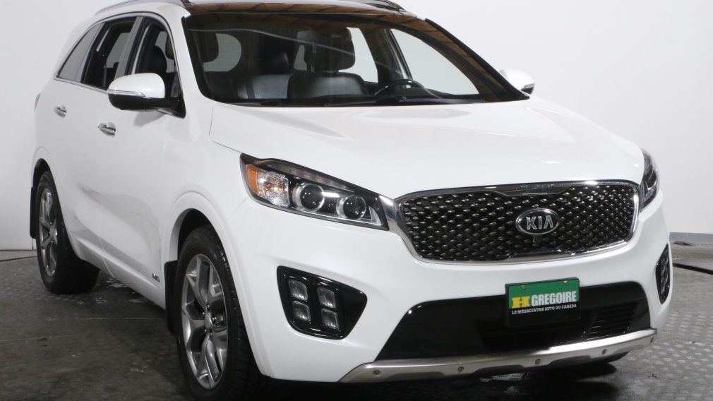 2016 Kia Sorento 3.3L SX+ 7place cuir nav toit pano #0