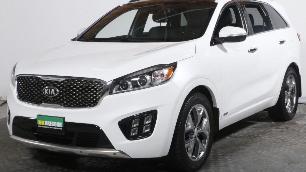 2016 Kia Sorento 3.3L SX+ 7place cuir nav toit pano #2