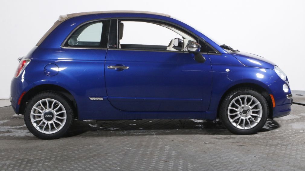 2012 Fiat 500 Lounge AUTO A/C CUIR TOIT MAGS BLUETOOTH BAS KM #8