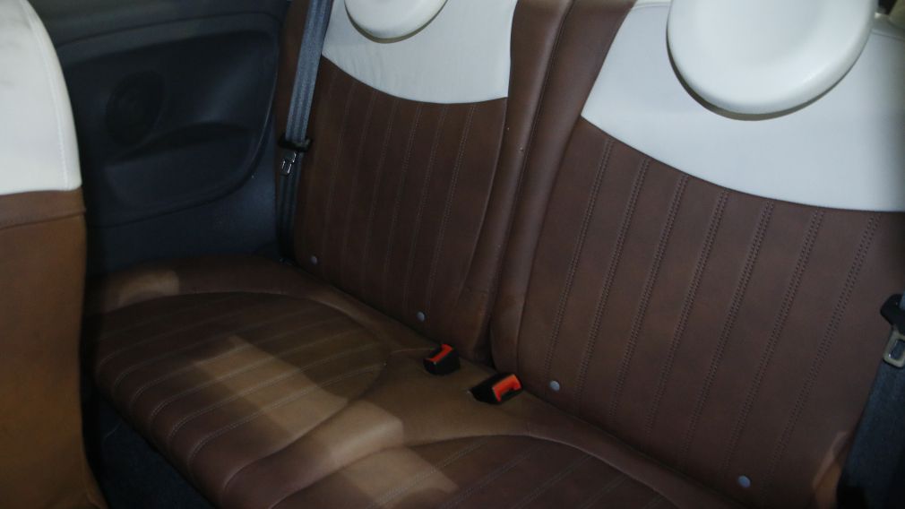 2012 Fiat 500 Lounge AUTO A/C CUIR TOIT MAGS BLUETOOTH BAS KM #18