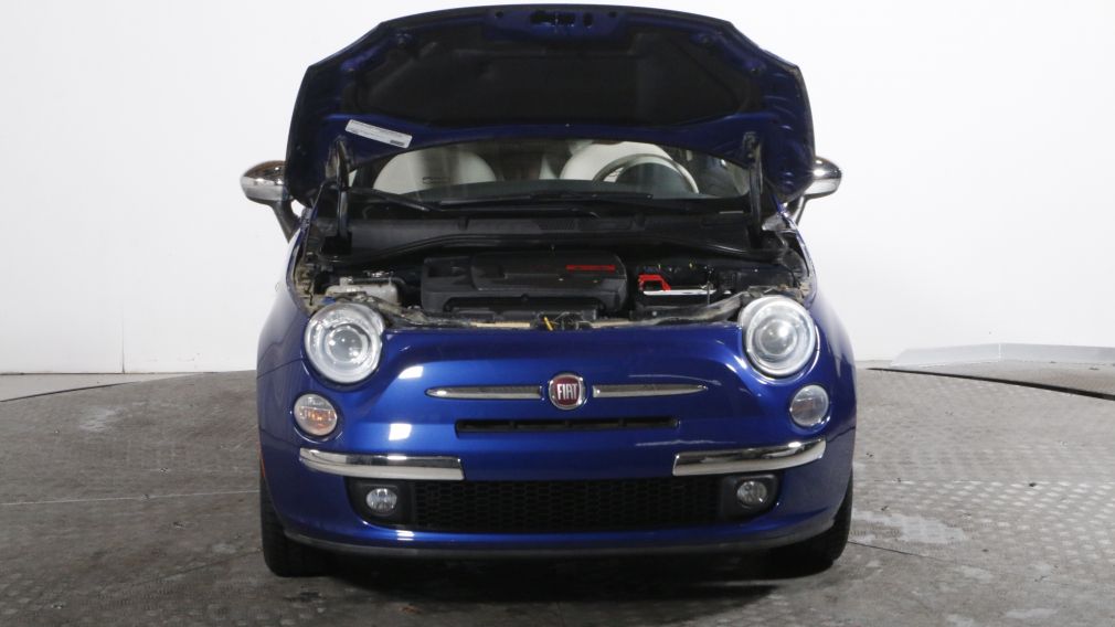 2012 Fiat 500 Lounge AUTO A/C CUIR TOIT MAGS BLUETOOTH BAS KM #23