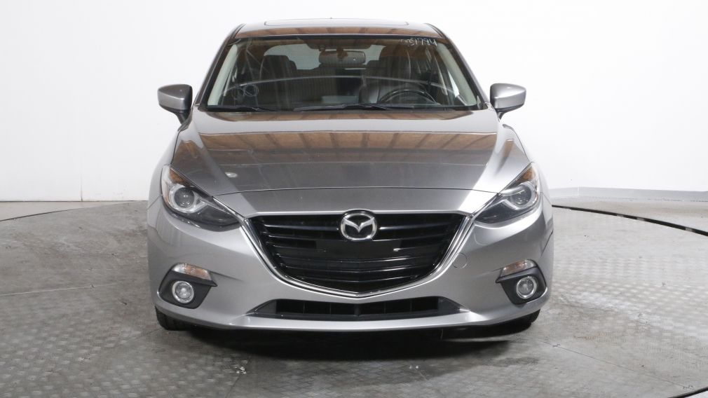 2015 Mazda 3 GT MANUELLE A/C GR ÉLECT TOIT CAMÉRA DE RECUL CUIR #1