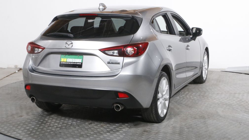 2015 Mazda 3 GT MANUELLE A/C GR ÉLECT TOIT CAMÉRA DE RECUL CUIR #6