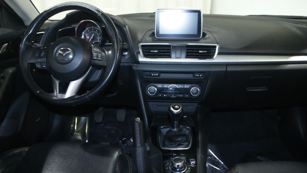 2015 Mazda 3 GT MANUELLE A/C GR ÉLECT TOIT CAMÉRA DE RECUL CUIR #13