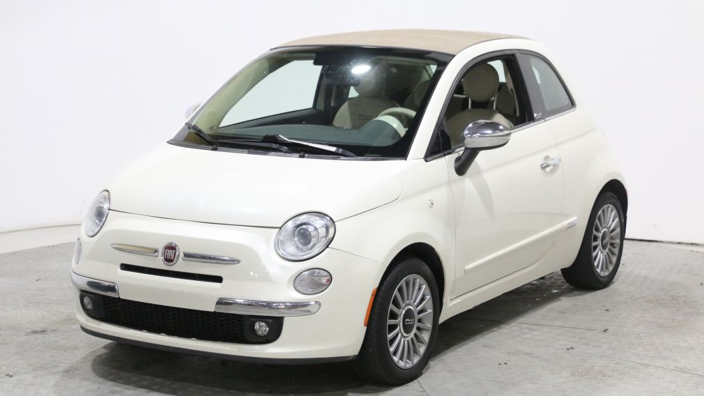 2013 Fiat 500 Lounge CONVERTIBLE AUTO AC GR ELECT MAGS BLUETOOTH #2