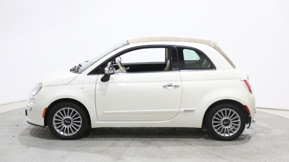 2013 Fiat 500 Lounge CONVERTIBLE AUTO AC GR ELECT MAGS BLUETOOTH #3