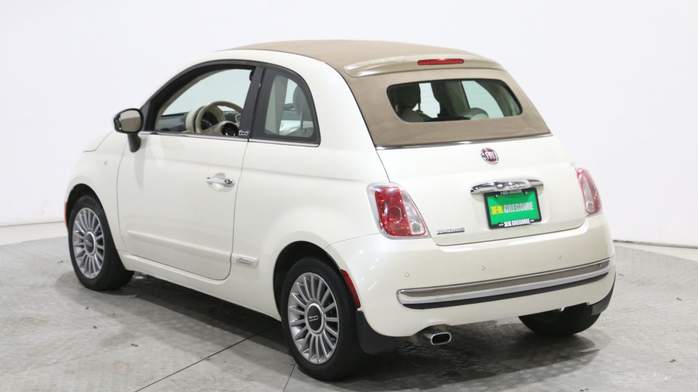 2013 Fiat 500 Lounge CONVERTIBLE AUTO AC GR ELECT MAGS BLUETOOTH #4