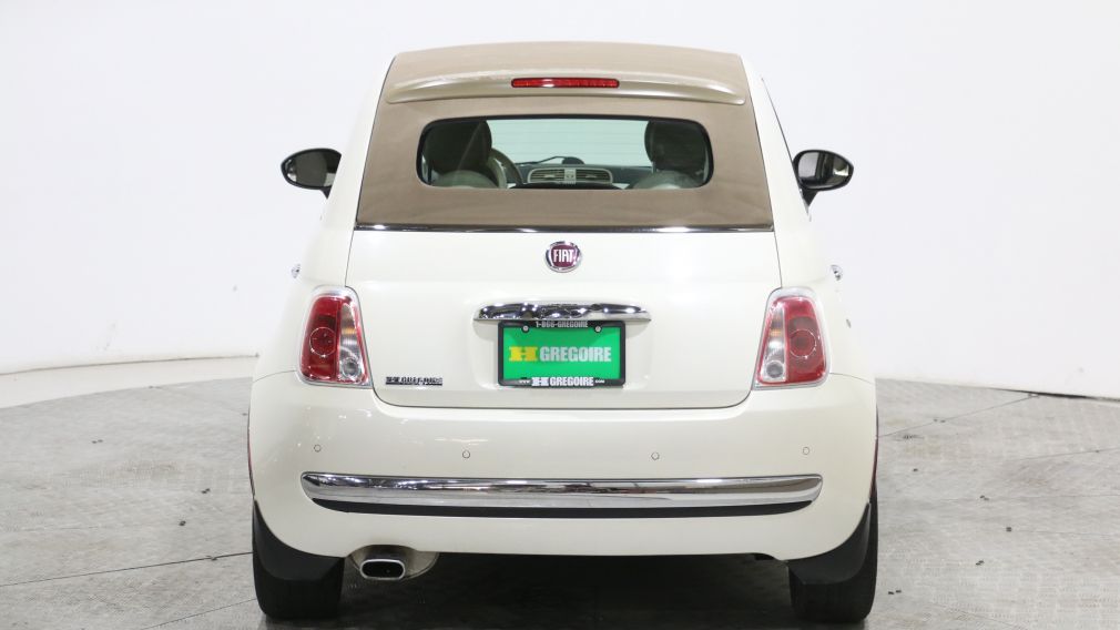 2013 Fiat 500 Lounge CONVERTIBLE AUTO AC GR ELECT MAGS BLUETOOTH #5