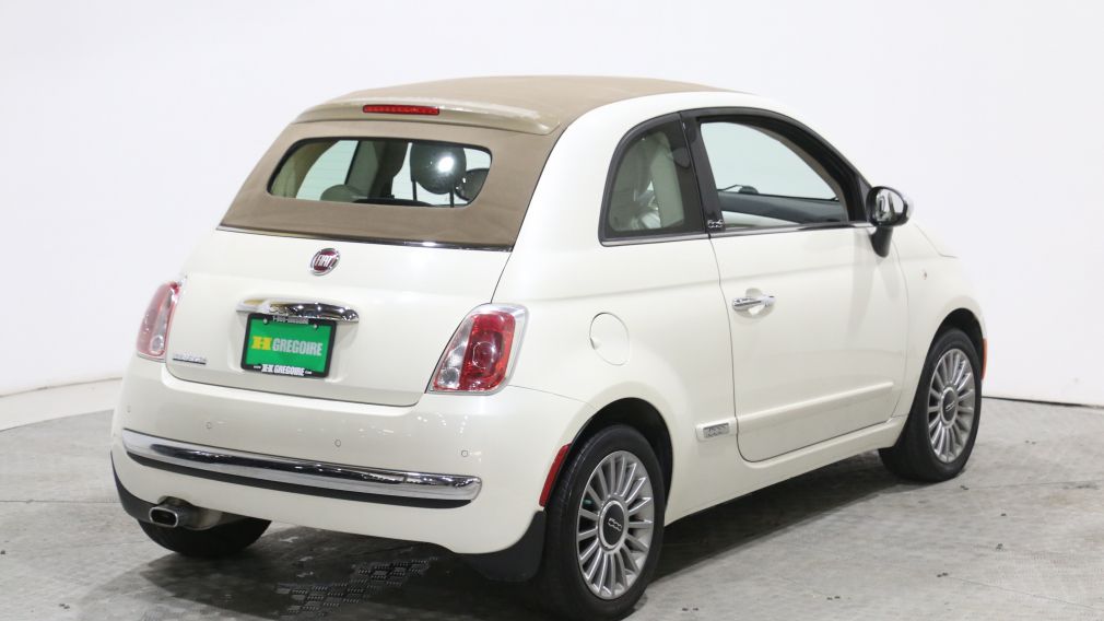 2013 Fiat 500 Lounge CONVERTIBLE AUTO AC GR ELECT MAGS BLUETOOTH #6