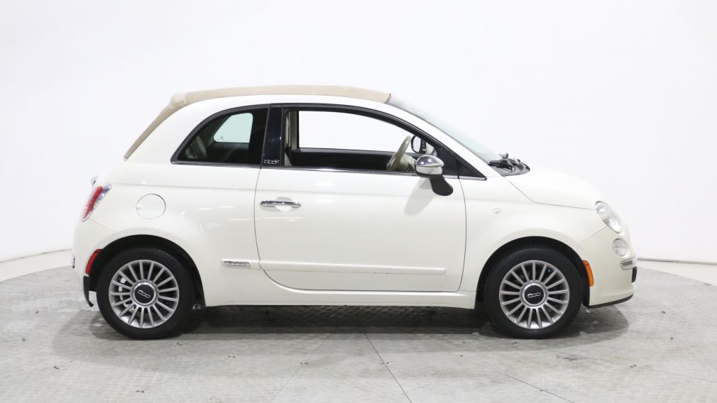 2013 Fiat 500 Lounge CONVERTIBLE AUTO AC GR ELECT MAGS BLUETOOTH #7