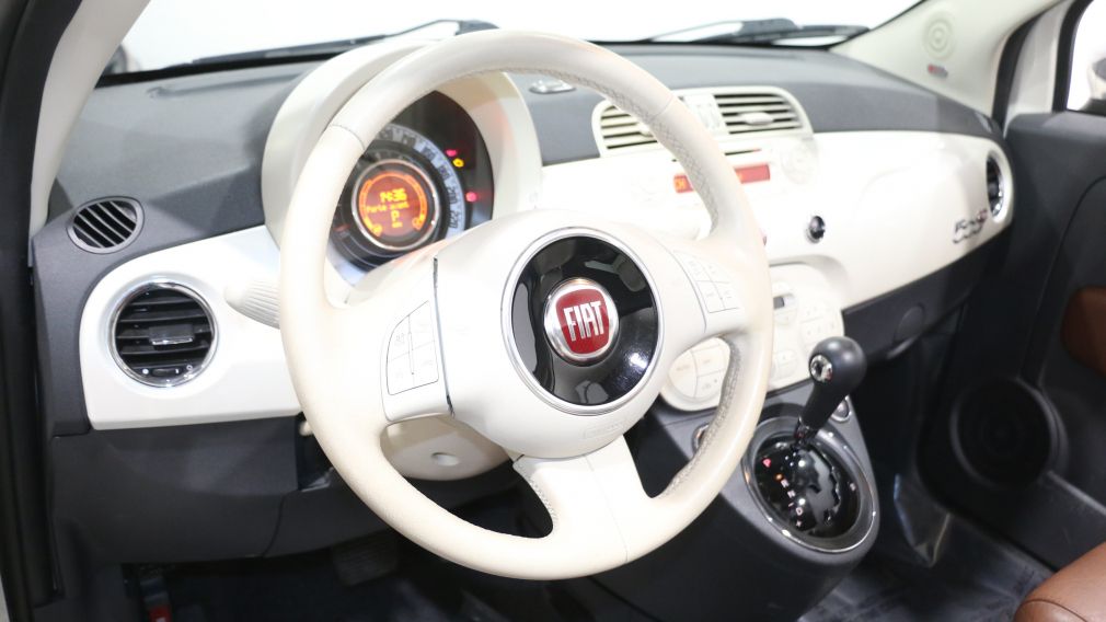 2013 Fiat 500 Lounge CONVERTIBLE AUTO AC GR ELECT MAGS BLUETOOTH #8