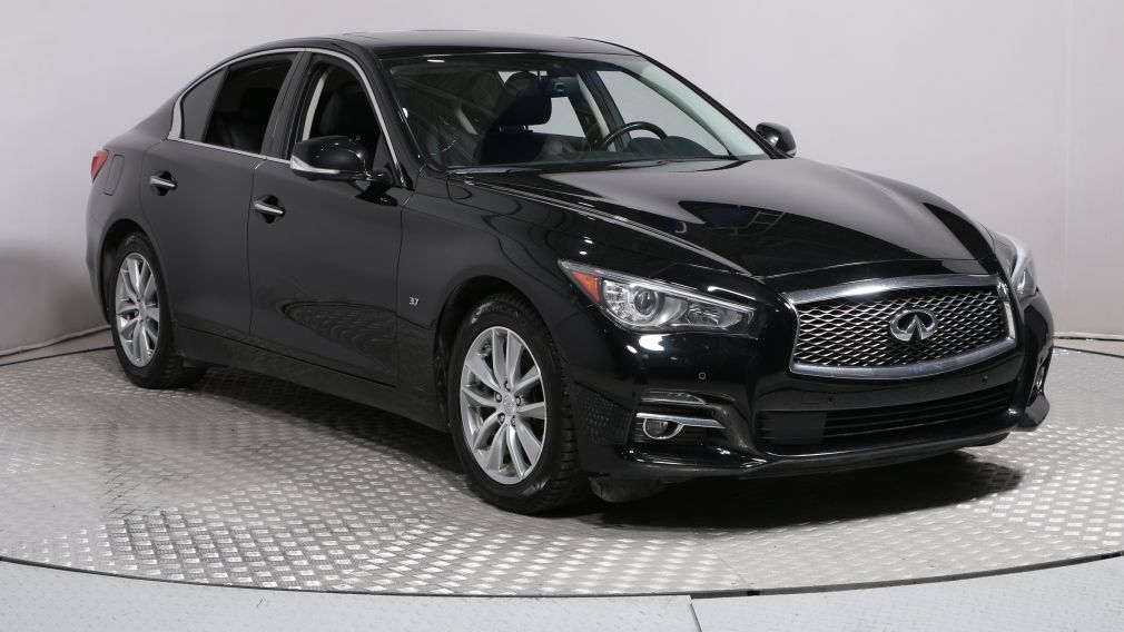 2014 Infiniti Q50 Sport AWD CUIR TOIT NAV MAGS BLUETOOTH CAM 360 #0