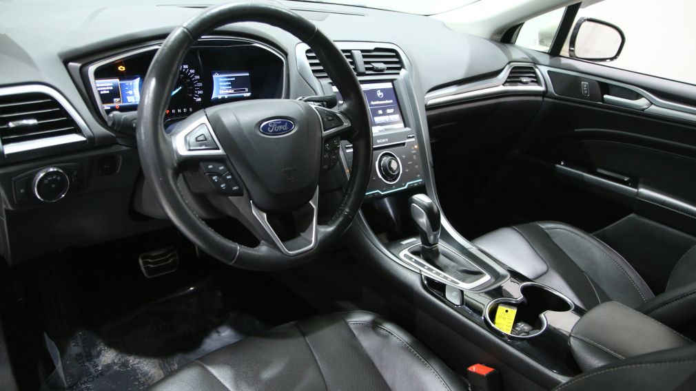 2015 Ford Fusion Titanium AWD CUIR NAV MAGS BLUETOOTH CAM RECUL #2