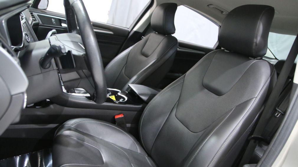 2015 Ford Fusion Titanium AWD CUIR NAV MAGS BLUETOOTH CAM RECUL #4