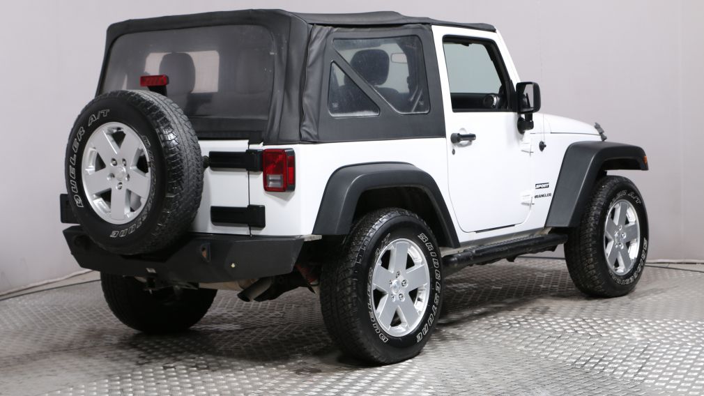 2012 Jeep Wrangler Sport 4X4 TOIT #6