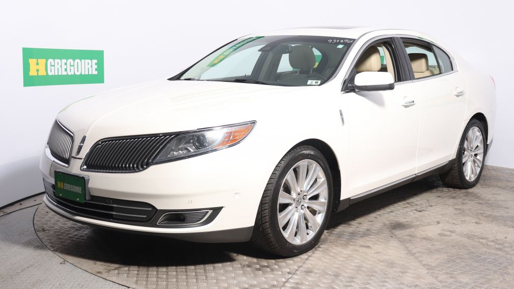 2013 Lincoln MKS EcoBoost AWD CUIR TOIT MAGS CAM RECUL #2