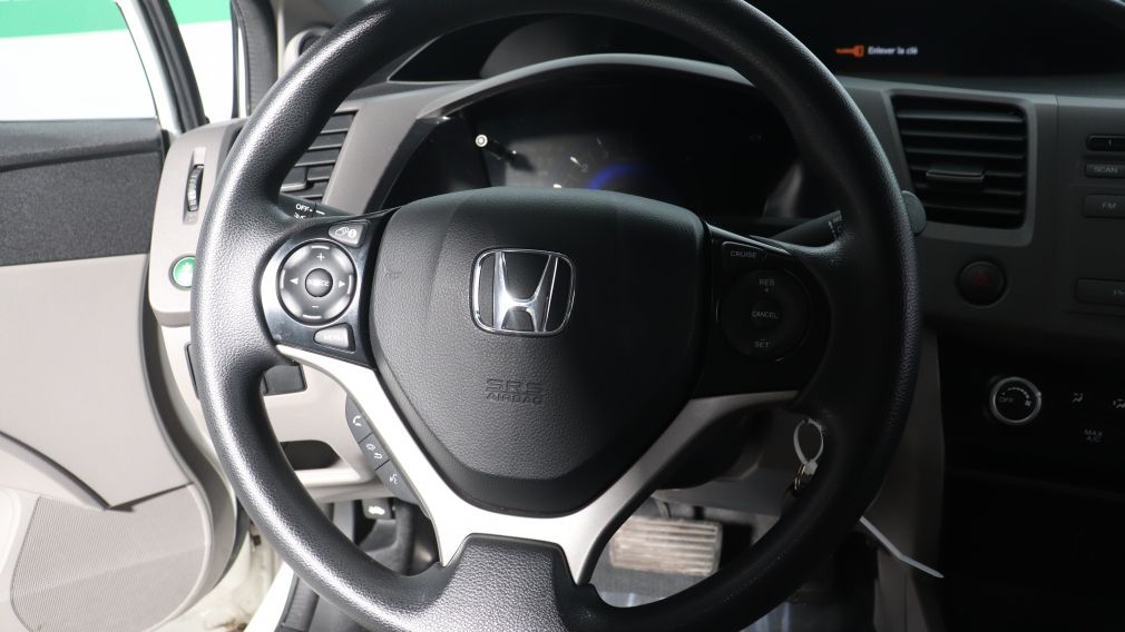 2012 Honda Civic LX AUTO A/C BLUETOOTH #13