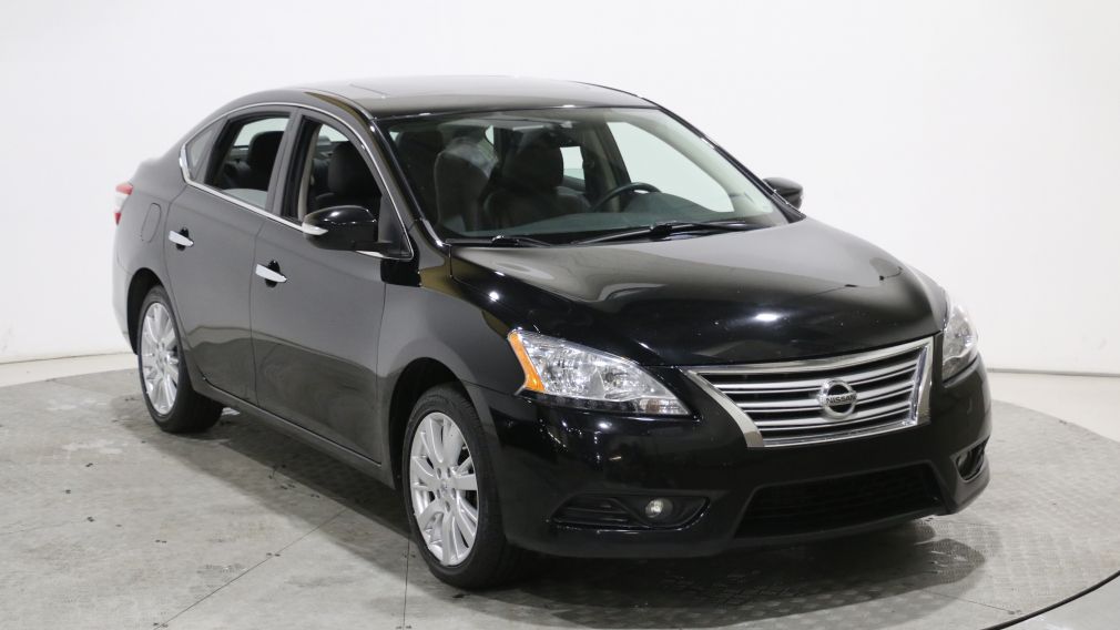 2015 Nissan Sentra SL AUTO A/C GR ELECT CAMERA CUIR TOIT NAVIGATION #0