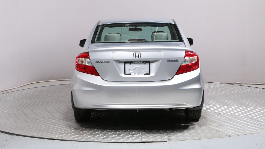 2012 Honda Civic LX AUTO A/C GR ELECT BLUETOOTH #6