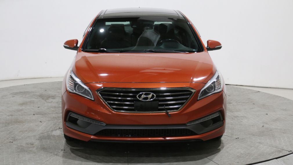 2015 Hyundai Sonata 2.0T Ultimate AUTO CUIR AC GR ELECT MAGS BLUETOOTH #2