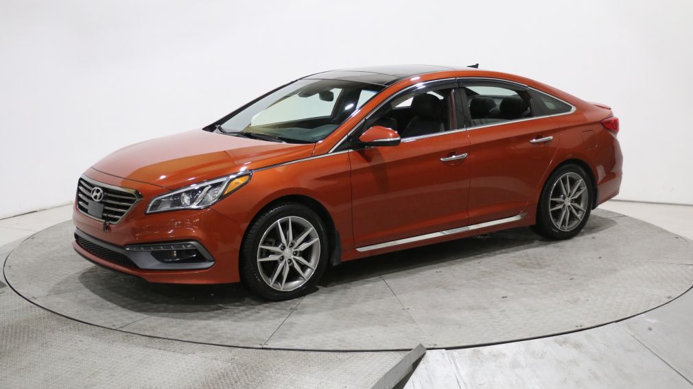 2015 Hyundai Sonata 2.0T Ultimate AUTO CUIR AC GR ELECT MAGS BLUETOOTH #2