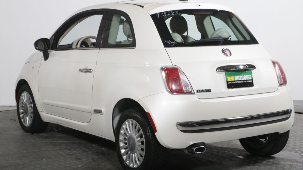 2012 Fiat 500 C LOUNGE AUTO  A/C  CUIR MAGS  TOIT #5