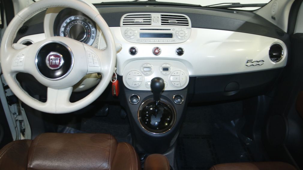 2012 Fiat 500 C LOUNGE AUTO  A/C  CUIR MAGS  TOIT #12