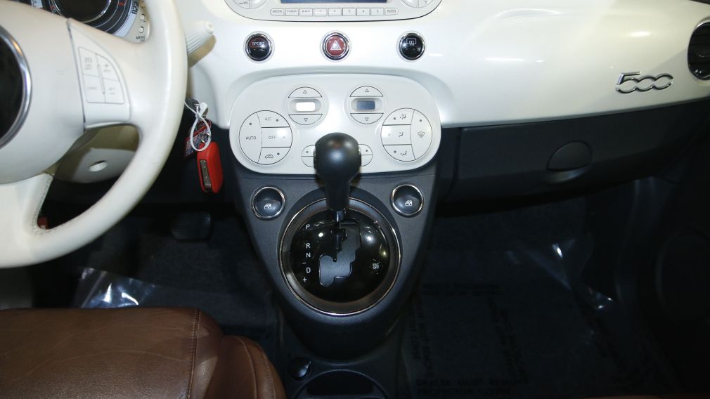 2012 Fiat 500 C LOUNGE AUTO  A/C  CUIR MAGS  TOIT #17